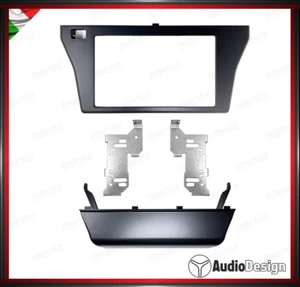 MASCHERINA 2DIN KIT MONTAGGIO AUTORADIO OPEL COMBO E (X19) 2018  NERO - Picture 1 of 4