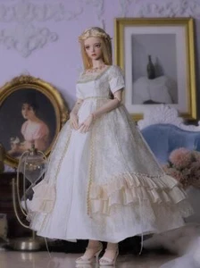 New Dress clothes wig Hair Shoes For 1/3 BJD Doll Loch 洛赫 A - Picture 1 of 7