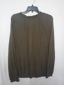 Women’s Loft Green Long Sleeve Shirt Size XL - Picture 1 of 7