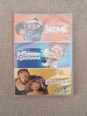 Home / Mr. Peabody & Sherman / The Croods - Movie Collec..  - Brand New & Sealed - Image 1 of 3