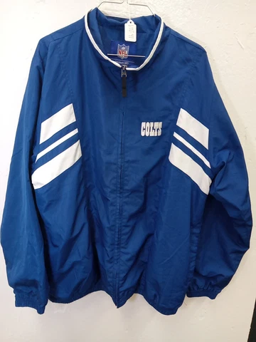 Indianapolis Colts Windbreaker Size M VTG41 Tw Cover