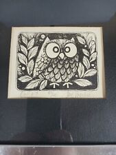 JANE VOORHEES Owl Print MCM Signed Limited edition Numbered 52/210