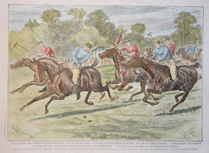 POLO - ELLIMAN'S SCORE AGAIN, ERSCHIENEN 1890. - Bild 1 von 1
