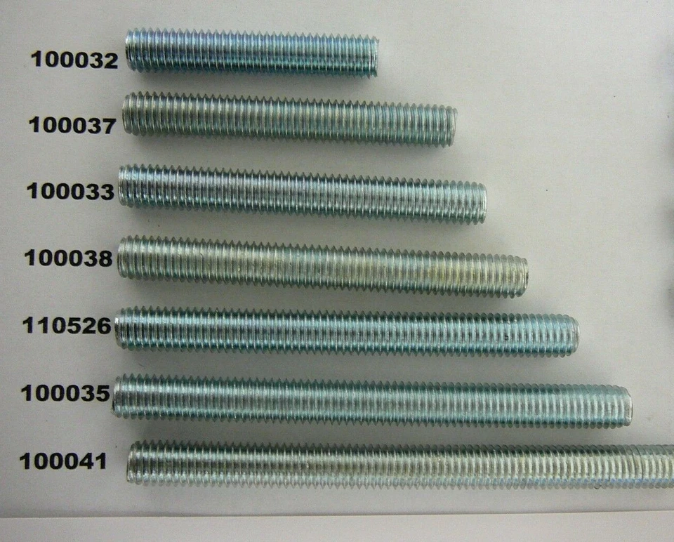 Dos 2 pasadores de varillas roscadas Ikea parte 100032 Foto 1 de 1