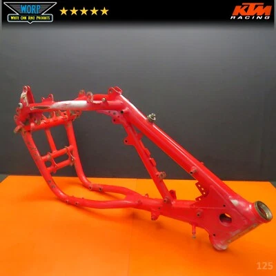正品 原始设备制造商 1990 KTM 350 EXC 主框架机箱 56503001600 — 第 1/4 张图片