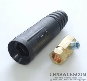 100A-200A European style Welding cable rapid connector Female 10-25mm2 - Picture 1 of 1