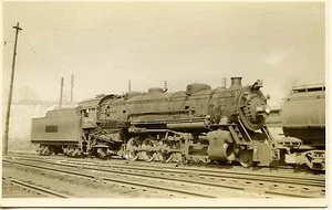 R451 RPPC 1930s SAL SEABOARD AIR LINE RAILROAD ENGINE #2486 ATLANTA GA - Picture 1 of 1