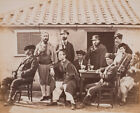 Gibraltar, group of smugglers Schmuggler England Spanien Männer Photo S 173