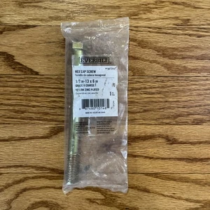 Everbilt 1/2 pulg.-13 tpi x 6 in. Perno hexagonal galvanizado grado 8 - Imagen 1 de 2