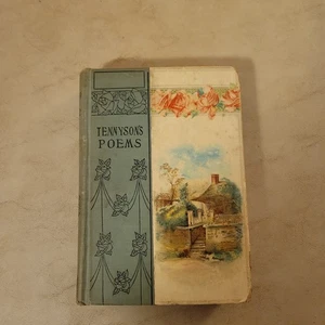 Complete Poetical Works Of Alfred Tennyson, Tennyson's Poems, Pre-1916,  RARE! - Imagen 1 de 8