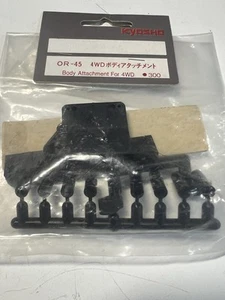 Nuevo en caja 1/10 de colección Kyosho Optima escala láser media carrocería accesorios piezas OR45 - Imagen 1 de 2