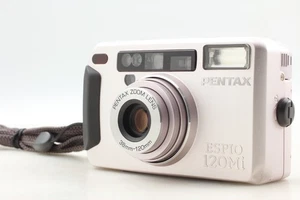 [Fast neuwertig] Pentax ESPIO 120Mi silber analoge Kompaktkamera 35 mm aus Japan. - Bild 1 von 11