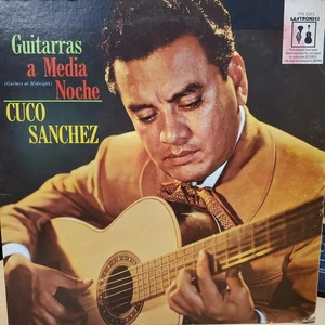 “Latin, Cuba, Puerto Rico" Cuco Sanchez "Guitarras a Media" RARE LP - Picture 1 of 2