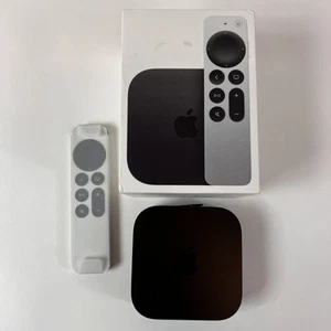 Apple TV 4K 128GB (3rd Generation) - Wi-Fi + Ethernet - MN893LL/A - Picture 1 of 3
