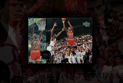 1994 Upper Deck Michael Jordan Rare Air Tribute Set - Decade of Dominance - Image 1 of 4