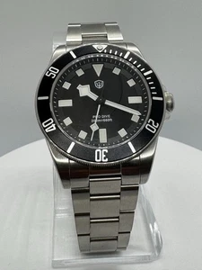 Watchdives WD1969 PRO 38mm VH31 Dive Watch Black - Picture 1 of 10