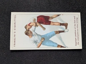 1924 Franklin Davey Boxing Card # 22 Improper Position of... (NM) - Picture 1 of 3