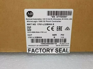 New Sealed AB Allen Bradley 1761-L32BWA /E MicroLogix1000 32 Point Controller - Picture 1 of 2