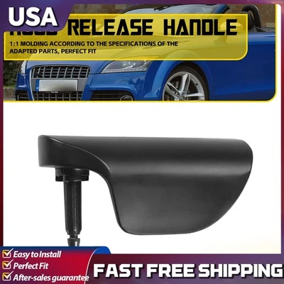 Para TT TTs Audi 2008 2009-2015 2,0 L 3,2 L capó de 2 puertas pestillo de metal manija de liberación Foto 1 de 4