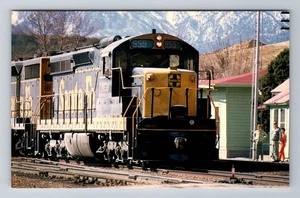 Cresting Cajon, Zug, Transport, Antik, Vintage Souvenir Postkarte - Bild 1 von 2