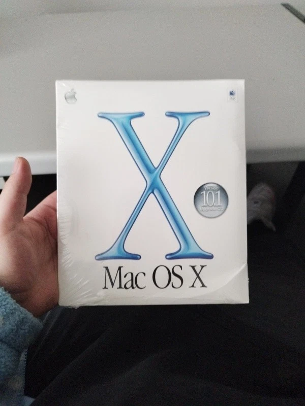 Mac OS X Version 10.1 Upgrade CD Original Verpackt! Ungeöffnet  - Bild 1 von 1