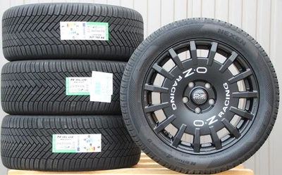 VW Bus T5 T6 T6.1 Räder Alufelgen OZ Rally Racing schwarz Nexen Ganzjahresreifen - Bild 1 von 3