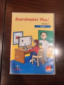 Boardmaker Plus! V.6  Windows [CD-ROM] 2 Disc Mayer-Johnson ENGLISH '11 - Picture 1 of 4