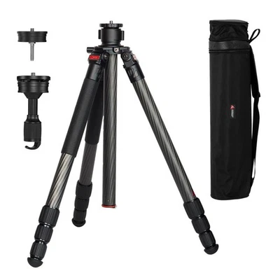 3Pod 3Pod Everest T5 4-Section Carbon Fiber Tripod for Camera, Compact Travel Tr - Image 1 of 4