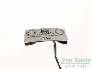 Titleist Scotty Cameron Studio Select Squareback 1 Putter Steel Right 34.25in - Picture 1 of 8