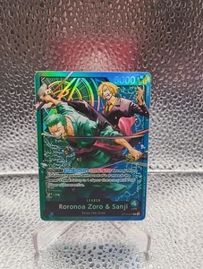 Roronoa Zoro & Sanji ST12-001 L Start Deck ONE PIECE Card Game (ENGLISH) - Picture 1 of 4
