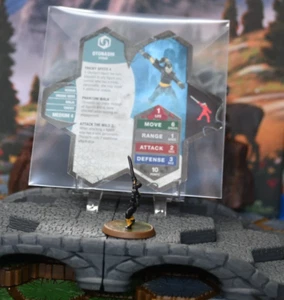 Heroscape : Otonashi Defenders of Kinsland (1 Figure & 1 Battle Card) Vg - Picture 1 of 1