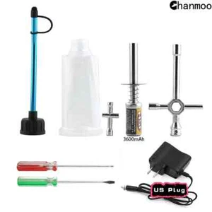 Nitro Starter Glow Plug Igniter Charger Tools Fuel Bottle Combo 1/8 1/10 RC Car - Picture 1 of 13