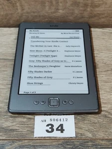 Amazon D01100 Kindle 4th Generation 2GB Wi-Fi 6" eBook Reader - Picture 1 of 11