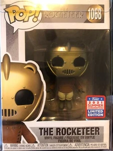 Funko Pop! The Rocketeer #1068 2021 Funkon Shared Exclusive NEW W POP PROTECTOR - Picture 1 of 1