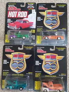 Racing Champions Hot Rod Magazine 50th Ram 50 Chevy 40 ford pick up trucks 1997 - Picture 1 of 4