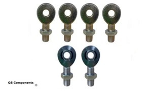 Ladder Bar Rod End Kit 5/8 x 3/4 Chromoly Front Heim Joint 5/8 x 3/4 Solid Rear - Picture 1 of 4