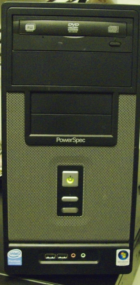 Power Spec B611 Desktop Windows 10 Home (Used) - Image 1 of 1