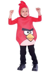 Lot of 12 Red Angry Birds Rovio Video Game Child Halloween Costumes Toddler 2T - Picture 1 of 1