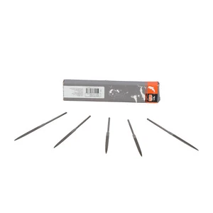 Bahco 2-301-14-2-0 Flat Point Needle File 140mm New NFP (5pcs) - Picture 1 of 8