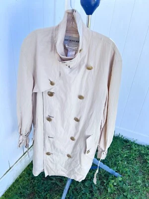 ABRIGO OVERSIZE VINTAGE ISSEY MIYAKE HOMBRE BEIGE TALLA S HECHO EN JAPÓN Foto 1 de 4