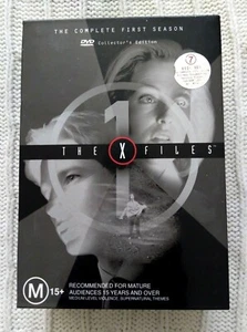 THE X FILES –THE COMPLETE SEASON 1, DVD, 7-DISC BOX SET- R-4, LIKE NEW-FREE POST - Picture 1 of 2