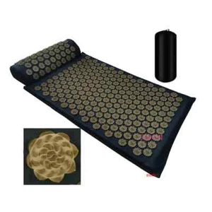 Massager Cushion Shakt Mat Massage Yoga Mat Acupressure Relieve Stress Back - Picture 1 of 45
