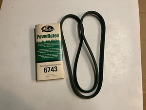 Original Gates Powerated Belt 6743 (3/8" x 43") Not Aftermarket! - Bild 1 von 1