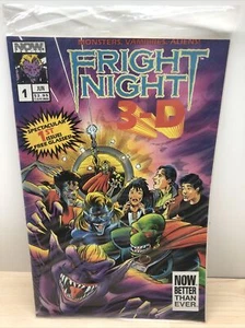 Fright Night 3-D #1 Factory Sealed glasses No UPC Now better than ever NOW Comic - Picture 1 of 4