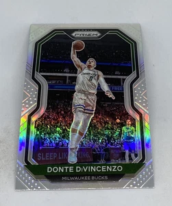 Donte Divincenzo 2020-21 Panini Prizm Silver Refractor  #50 Bucks - Picture 1 of 3