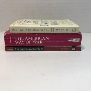 3 Books Lot War Ethics Strategy Policy - Picture 1 of 10