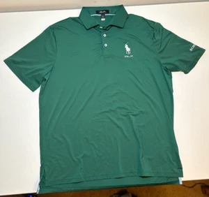Camisa polo de golf Ralph Lauren RLX verde | Poni grande | Grande - Imagen 1 de 3