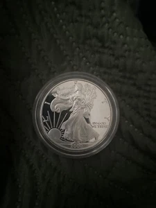 2000-P 1oz Proof American Silver Eagle ( w/ Box & COA ) - Picture 1 of 3