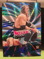 2023 Panini WWE Revolution Bret ' The Hit Man 'Hart FINISHERS Sunburst # /99