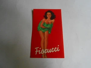 adesivo sticker-FIORUCCI-cm.7x11,5-cs.15 - Picture 1 of 1